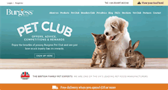 Desktop Screenshot of burgesspetcare.com